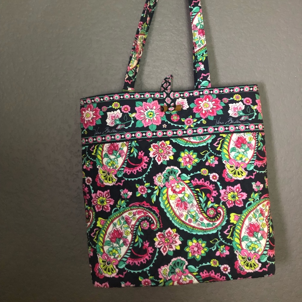 Vera Bradley petal paisley tote NWT